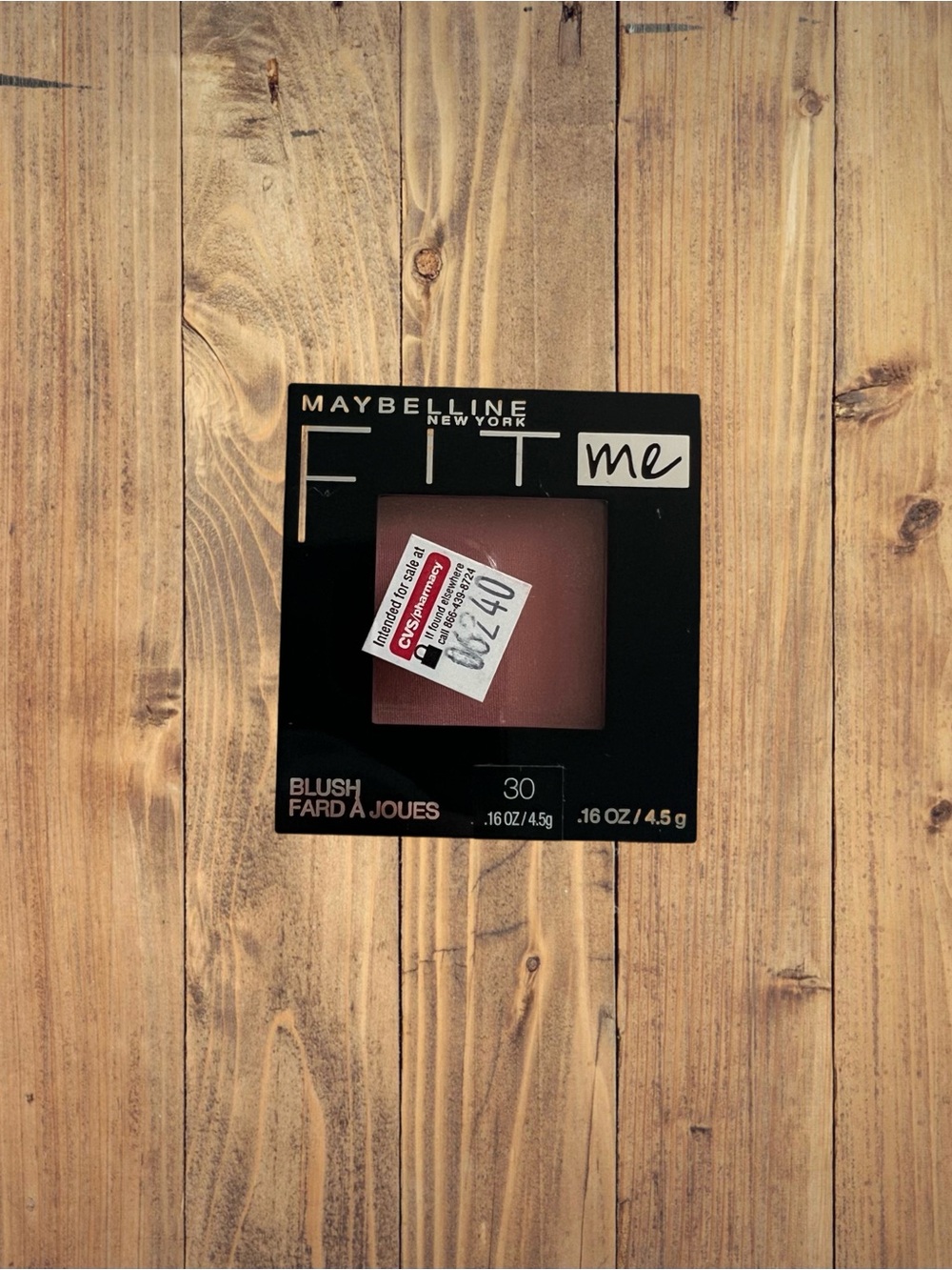 Maybelline Fit Me Blush 30 Rose, Brand New & Sealed